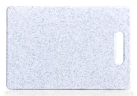 Zeller Present Schneidebrett Granitoptik 30 x 20 x 0.8 cm, Hellgrau - Material: Kunststoff - Breite: 20 cm - Detailfarbe: Hellgrau - Griffe: Ja - Nachhaltigkeit: Nicht angegeben - Länge: 30 cm