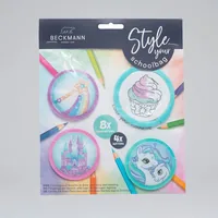 Beckmann Badges Kletties 4 Stück, Mint - Nachhaltigkeit: Nicht angegeben - Sportart: Walking - Farbe: Blau - Rosa