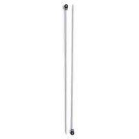 Prym 191476 knitting needle Einzelspitzen-Stricknadel Grau