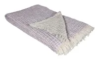 Eskimo Decke Antigua Decke 130 x 200 cm, Flieder - Nachhaltigkeit: Nicht angegeben - Produkttyp: Decken - Detailfarbe: Flieder - Breite: 130 cm - Höhe: 200 cm - Detailmaterial: Baumwolle (CO)
