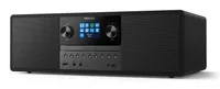 Philips Micro-HiFi Anlage TAM6805/10 Schwarz - Radio Tuner: Internetradio - FM - DAB+ - Detailfarbe: Schwarz - Lautsprecher Kategorie: Integrierte Lautsprecher - Verbindungsmöglichkeiten: Bluetooth - WLAN (Wi-Fi) - 3.5 mm Klinke - USB - System-Kompatibili
