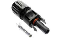 FURBER.power Solarstecker Buchse FC4, 1 Pack à 25 Stk - Anschluss Seite B: FC4 (kompatibel mit MC4 - DL4 - TS4 - QC4) - Anschluss Seite A: FC4 Stecker (kompatibel mit MC4 - DL4 - TS4 - QC4)