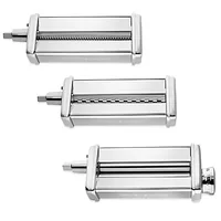 KitchenAid Pasta Aufsatz 3-teilig - Zubehörtyp: Pasta-Einsatz - Kompatible Küchenmaschinen: Artisan KSM150