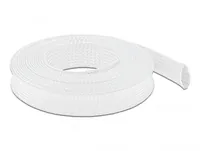 DeLOCK Braided Sleeve stretchable 10 m x 25 mm white