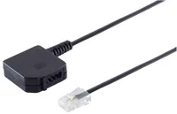 helos Adapter RJ45-8P4C Stecker/TAE Universalbuchse