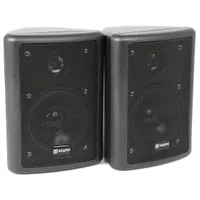 Power Dynamics Installationslautsprecher ODS40B Set Schwarz - Lautsprecher Kategorie: Passiv - Gehäusematerial: Acrylnitril-Butadien-Styrol (ABS) - Bauweise: Installationsbox - Eigenschaften: Inkl. Wandhalter - Bestückung: 1x 4