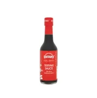 Saitaku Teriyaki Sauce 150 ml - Produkttyp: Würze - Nährwertangabe pro: 100 g - Energiegehalt (in kj): 427 KJ - Energiegehalt (in kcal): 102 Kcal - Fett: 0 g - Gesättigte Fettsäuren: 0 g