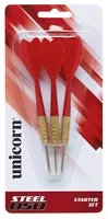 Unicorn Dartpfeile Steel Tip 050 - 17G - Nachhaltigkeit: Nicht angegeben - Dart Art: Steel Dart - Detailfarbe: Rot - Material: Kunststoff - Stahl - Gewicht: 17 g