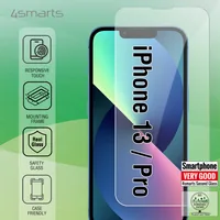 4smarts Second Glass X-Pro Clear mit Montagerahmen für Apple iPhone 17e/16e