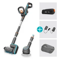 GARDENA Akku-Multi-Reiniger AquaBrush Universal 04/18 V P4A Set - Gerätetyp: Reinigungsgeräte