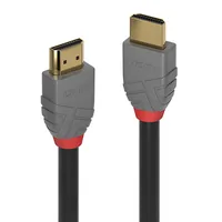 LINDY Anthra Line Video Cable -  HDMI 2.0 -  HDMI-HDMI M-M -  0.3m -  black -  High Speed