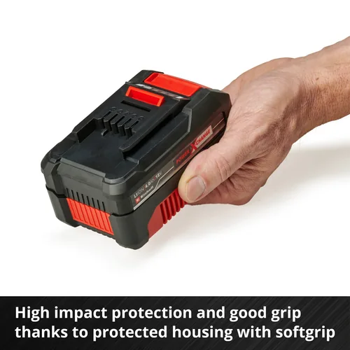 Power-X-Change Starter-Kit A1, 18Volt 4Ah (schwarz/rot, Akku + Ladegerät)