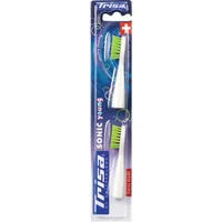 Trisa Zahnbürstenkopf Sonic Advanced Young 2 Stück, Grün - Zahnbürsten-Art: Schallzahnbürste - Verpackungseinheit: 2 Stück