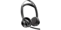 HP Poly Voyager Focus 2 USB-C-C Headset +USB-C/A Adapter +Charging Stand Auricolare Wireless A Padiglione Business/Everyday Bluetooth Base di ricarica Nero