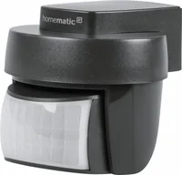 Homematic IP Smart Home Funk-Bewegungsmelder mit Dämmerungssensor Aussen - Produkttyp: Beleuchtung - Sicherheit - Sicherheit und Sensoren - System-Kompatibilität: Keine - Protokoll: IPv6 - Systemkommunikation: Wireless - Detailfarbe: Anthrazit