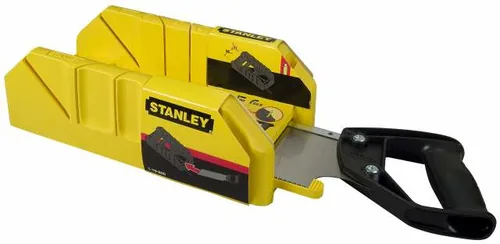 Stanley 19-800 Gehrungslade Kunststoff mit Rückensäge