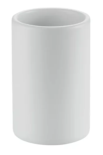 diaqua® Zahnputzbecher Zylo Weiss - Detailfarbe: Weiss - Detailmaterial: Keramik - Grundmaterial: Keramik