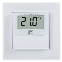 Homematic IP Wired Smart Home Wired Temperatur- und Luftfeuchtigkeitssensor - Produkttyp: Feuchtigkeitssensor - Heizungssteuerung - Temperatursensor - System-Kompatibilität: Amazon Alexa - Google Assistant - Protokoll: IPv6 - Systemkompatibilität: Bedienu