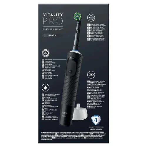 Braun Oral-B Vitality Pro D103 Hangable Box Black Elektrische Zahnbürste