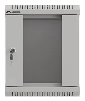 LANBERG 10"" 6U 300x300 Wandgehäuse Glastür FlatPack gr