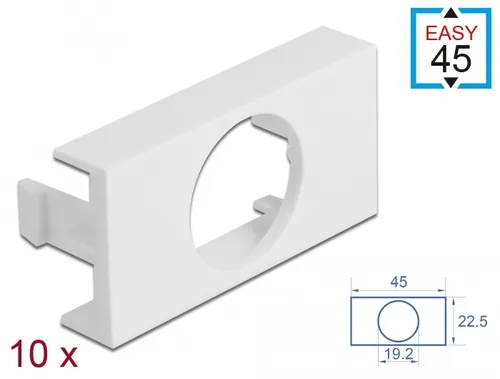 DeLOCK 81314 mounting kit White Plastic