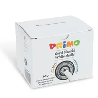 Primo Wandtafelkreide 100 Stück, Weiss - Verpackungseinheit: 100 Stück - Set: Ja - Detailfarbe: Weiss - Eigenschaft-Stift: Keine - Farbstifte & Wachsmalstifte-Art: Wandtafelkreide - Anwender: Kinder - Schule
