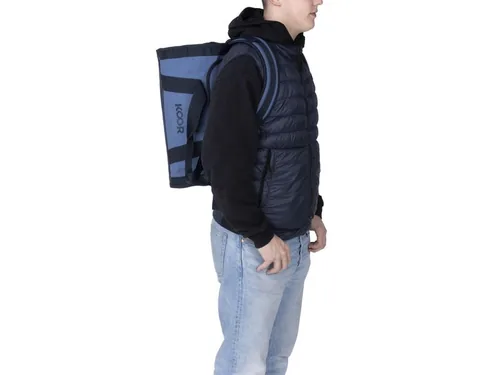 KOOR Duffle Bag Sooma 30 l, Blau - Breite: 30.5 cm - Höhe: 40 cm - Tiefe: 50 cm - Volumen: 30 l - Farbe: Blau - Material: Recycled PET