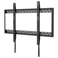 Manhattan Wall Mount for TV & Monitors (Fixed), For screens 60" to 100", VESA compatibility: all between 200x200mm to 900x600mm - check the dimensions of the four mounting holes on back of screen to ensure it fits, Max 50kg, Black, Bracket