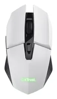 Trust Gaming-Maus GXT110 Felox Weiss - Maus Features: Umschaltbare DPI-Auflösung - Daumentaste - Beleuchtung - Scrollrad - Bedienungsseite: Universal - Detailfarbe: Weiss - Gewicht: 116 g - 92 g - Verbindungsart: Kabellos - Schnittstelle: USB-A