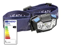 STEFFEN Stirnlampe LED 120 3W Schwarz - Einsatzbereich: Outdoor & Camping - Betriebsart: Akkubetrieb - Leuchtmittel: LED - Max. Laufzeit: 4 h - Leuchtweite: 40 m - Min. Laufzeit: 2 h