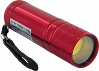 Schwaiger Mini LED Taschenkampe 90 Lumen rot