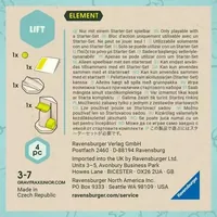 Ravensburger Kugelbahn Zubehör GraviTrax Junior Element Lift - Altersempfehlung ab: 3 Jahren - Material: Kunststoff - Eigenschaften: Keine Eigenschaft - Zertifikate: FSC - Anzahl Teile: 4 Teile
