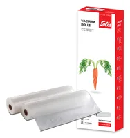 Solis Vakuumierfolie 40 x 600 cm, 2 Stück - Länge: 600 cm - Verpackungseinheit: 2 Stück - Produkttyp: Vakuumierrolle