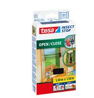 tesa Fliegengitter Insect Stop Open/Close - Produkttyp: Fliegengitter Fenster - Breite: 130 cm - UV Schutz: Nein - Für Schädling: Fluginsekten - Länge: 150 cm