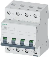 Siemens CIRCUIT BREAKER 6KA 3+N-P C63