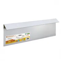 Windhager Schneckenzaun 25 x 115 cm Wandelement - Zubehörtyp: Schneckenzaun - Detailfarbe: Silber