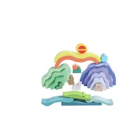 Hape Landschaftsbausteine - Altersempfehlung ab: 2 Jahren - Eigenschaften: Keine Eigenschaft - Material: Holz - Detailfarbe: Mehrfarbig