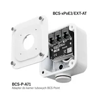 BCS BCS-XPOE3/EXT-AT prolongateur réseau Répéteur réseau Noir 10, 100 Mbit/s