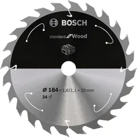 PRO Wood cordless Kreissägeblatt, Ø 184mm, 24Z