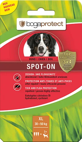 bogar Anti-Parasit-Tropfen bogaprotect Spot-on Hund XL - Produkttyp: Spot-on - Tierart: Hund