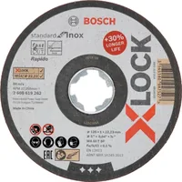 Bosch Professional Trennscheibe gerade X-LOCK Standard for Inox 125 x 1 - Zubehörtyp: Trennscheibe - Durchmesser: 125 mm - Für Material: Inox - Set: Nein