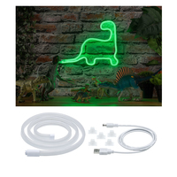 Paulmann LED-Stripe Neon Colorflex Grün, 1 m - Lampensockel: LED fest verbaut - Aussenanwendung: Nein - Inklusive Netzteil: Nein - Dimmbar: nicht dimmbar - Set: Ja - Länge: 1 m
