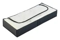 Wenko Unterbettkommode Deep Black 107 cm x 16 cm, 1 Stück - Breite: 107 cm - Vakuumierfähig: Nein - Höhe: 16 cm - Verpackungseinheit: 1 Stück - Material: Poly-Ethylen-Vinylacetat (PEVA)