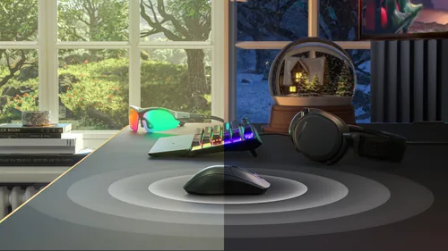 Steel Series Gaming-Maus Rival 3 Wireless - Maus Features: Umschaltbare DPI-Auflösung - RGB-Beleuchtung - Daumentaste - Beleuchtung - Scrollrad - Bedienungsseite: Rechtshänder - Detailfarbe: Schwarz - Gewicht: 106 g - Verbindungsart: Kabellos - Schnittste