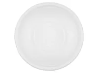 FURBER Einweg-Schale Ø 15.5 cm, 50 Stück, Weiss - Produkttyp: Einweg-Schale - Materialtyp: Pflanzliche Faser - Material: Zuckerrohrpulpe (Bagasse) - Detailfarbe: Weiss - Verpackungseinheit: 50 Stück
