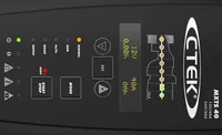 Ctek Batterieladegerät MXTS 40 - Maximaler Ladestrom: 40 A - Erhaltungsladung: Ja - Anwendungsbereich: LKW - Kran - PKW - Traktor - Spannung: 12 V - 24 V - Kompatible Akkutypen: Blei (Pb)