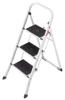 Hailo Klapptritt K20 3 Stufen - Höhe: 107 cm - Belastbarkeit: 150 kg - Produkttyp: Klappleiter - Anzahl Stufen: 3 ×