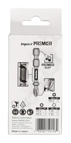 Makita E-13568 Torsion Bit-Set 5-tlg