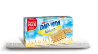 DAR-VIDA Snack Nature Multipack 375 g - Produkttyp: Dar-Vida - Nährwertangabe pro: 100 g - Energiegehalt (in kj): 1732 KJ - Energiegehalt (in kcal): 412 Kcal - Fett: 11 g - Gesättigte Fettsäuren: 1.1 g