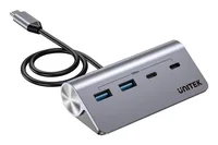 UNITEK H1337AGY01 interface hub USB 3.2 Gen 1 (3.1 Gen 1) Type-C 5000 Mbit/s Grey